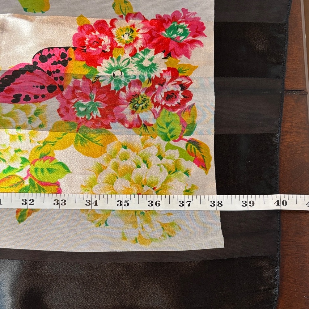 40” x 40” Silky Butterfly Scarf